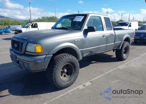 2004 Ford Ranger Edge из США, поврежденный, VIN 1FTYR14E84PA43888